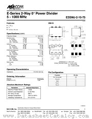 ESSMJ-2-10-75 datasheet pdf Tyco Electronics