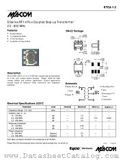 ETC4-1-2 datasheet pdf Tyco Electronics