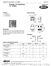 ETC9-1T-5 datasheet pdf Tyco Electronics