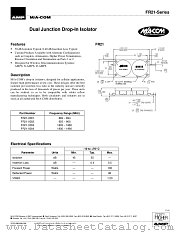 FR21-0002 datasheet pdf Tyco Electronics