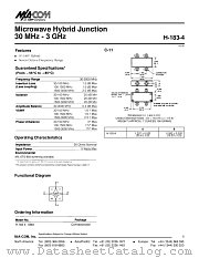 H-183-4 datasheet pdf Tyco Electronics