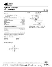 HH-105 datasheet pdf Tyco Electronics