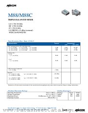 M88M88C datasheet pdf Tyco Electronics