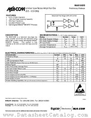 MA01502D datasheet pdf Tyco Electronics