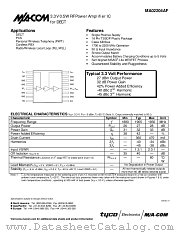 MA02204AF datasheet pdf Tyco Electronics