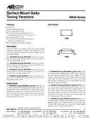 MA46H202 datasheet pdf Tyco Electronics