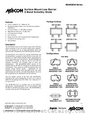 MA4E2054 datasheet pdf Tyco Electronics