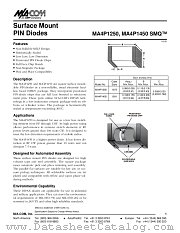 MA4P1450 datasheet pdf Tyco Electronics