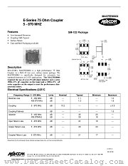 MACPES0004 datasheet pdf Tyco Electronics