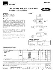MD57-0001 datasheet pdf Tyco Electronics