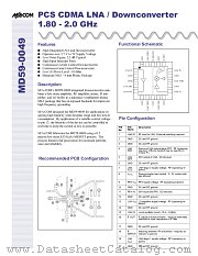 MD59-0049 datasheet pdf Tyco Electronics