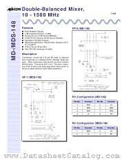 MDS-148 datasheet pdf Tyco Electronics