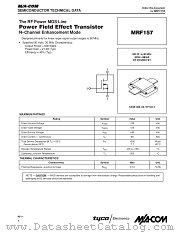 MRF157 datasheet pdf Tyco Electronics