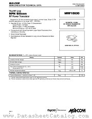 MRF16030 datasheet pdf Tyco Electronics