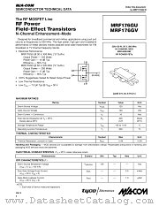MRF175GU1111 datasheet pdf Tyco Electronics