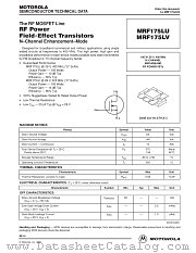 MRF175LU datasheet pdf Tyco Electronics