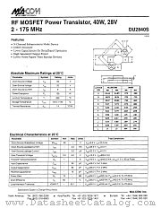 NJG1309VB2-C1 datasheet pdf Tyco Electronics