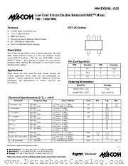 MA4EX950L-1225T datasheet pdf Tyco Electronics