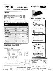 PA1138 datasheet pdf Tyco Electronics