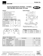 PH1090-175L datasheet pdf Tyco Electronics