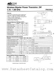 PH1819-2 datasheet pdf Tyco Electronics