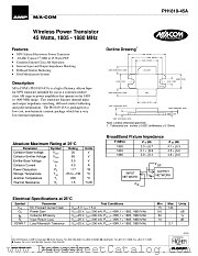 PH1819-45A datasheet pdf Tyco Electronics