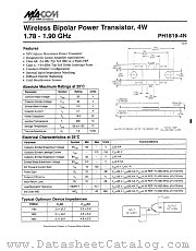 PH1819-4N datasheet pdf Tyco Electronics