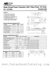 PH2226-50 datasheet pdf Tyco Electronics