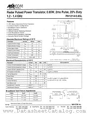 PHI214-0851 datasheet pdf Tyco Electronics