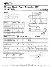 PHI617-30 datasheet pdf Tyco Electronics