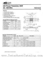 PHOI04-85 datasheet pdf Tyco Electronics