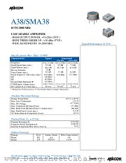 A38 datasheet pdf Tyco Electronics