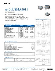 SMA4011 datasheet pdf Tyco Electronics