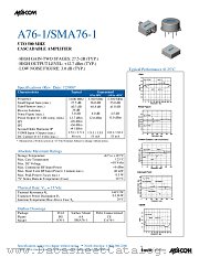 A76-1 datasheet pdf Tyco Electronics