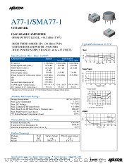 A77-1 datasheet pdf Tyco Electronics