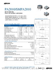 PA2010 datasheet pdf Tyco Electronics