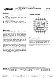 SW-488SMB datasheet pdf Tyco Electronics