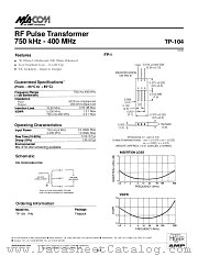TP-104 datasheet pdf Tyco Electronics