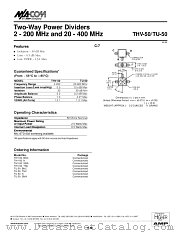 TU-50BNC datasheet pdf Tyco Electronics
