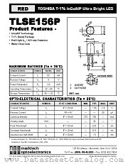 TLSE156P datasheet pdf Marktech Optoelectronics