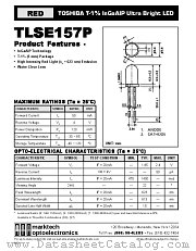 TLSE157P datasheet pdf Marktech Optoelectronics