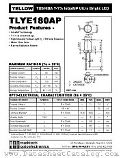 TLYE180AP datasheet pdf Marktech Optoelectronics
