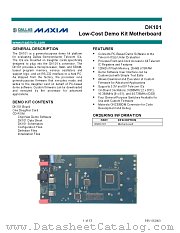 DK101 datasheet pdf MAXIM - Dallas Semiconductor