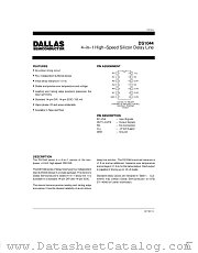 DS1044 datasheet pdf MAXIM - Dallas Semiconductor