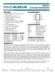 DS1077L datasheet pdf MAXIM - Dallas Semiconductor