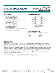 DS1100L datasheet pdf MAXIM - Dallas Semiconductor