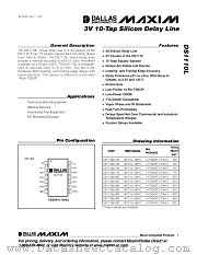 DS1110LE-250 datasheet pdf MAXIM - Dallas Semiconductor