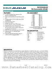 DS1220AD datasheet pdf MAXIM - Dallas Semiconductor