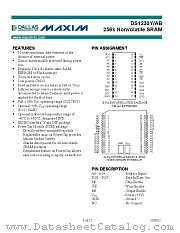 DS1230Y datasheet pdf MAXIM - Dallas Semiconductor