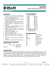 DS1243 datasheet pdf MAXIM - Dallas Semiconductor